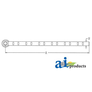 UJD00975    Tie Rod---Replaces AL68724